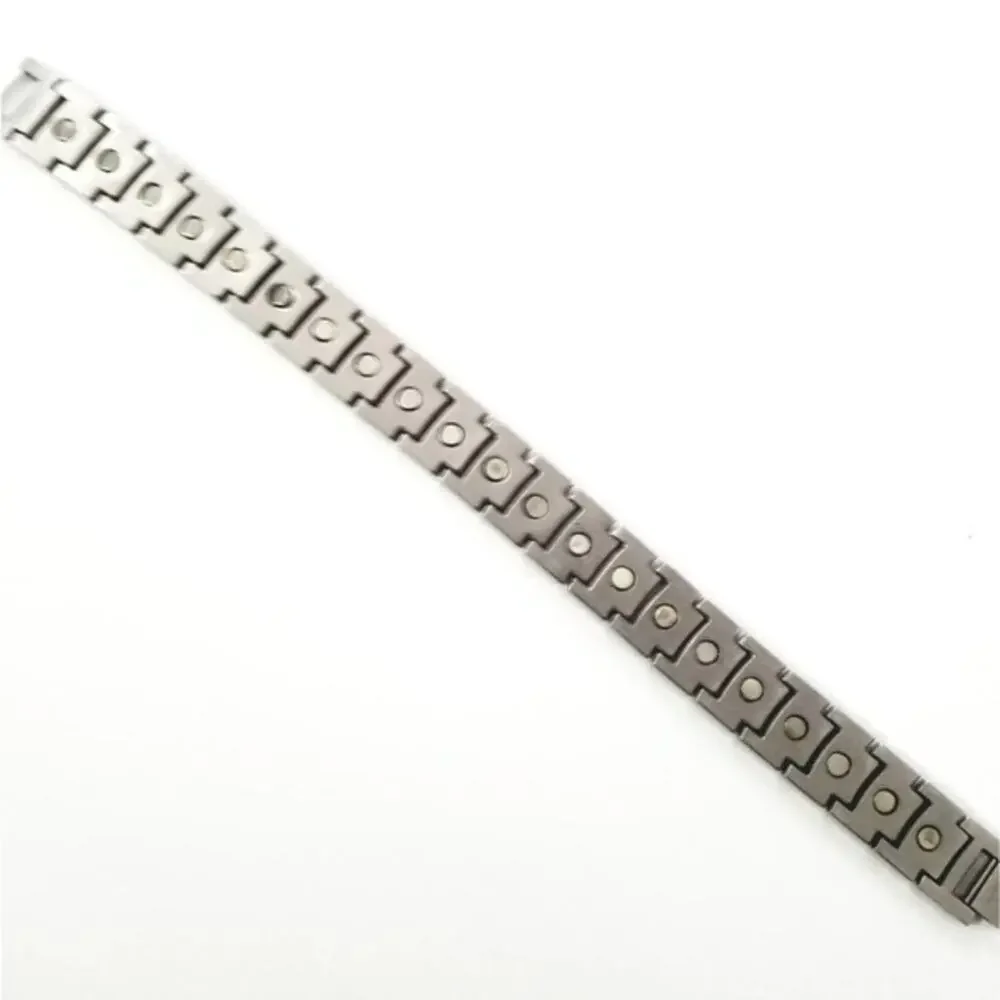 Men’s Black‎ 316L stainless steel magnetic bracelet 8.5 inches